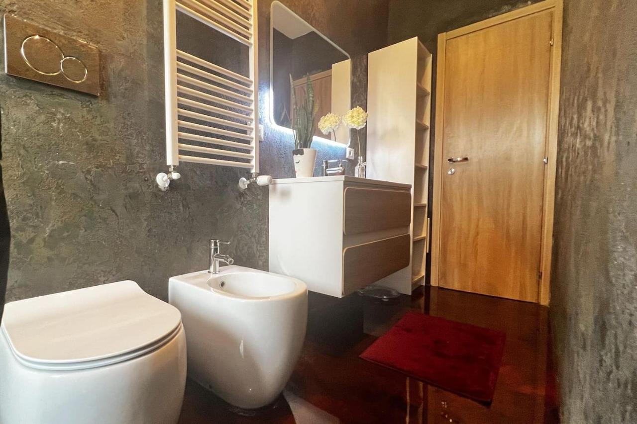 Prestigioso Trilocale Sui Navigli Con A/C & Wi-Fi Lägenhet Milano Exteriör bild
